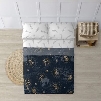 Ensemble de draps 100 % coton HPotter Gold