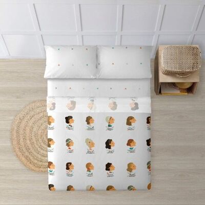 Ensemble de draps 100 % coton pour femmes