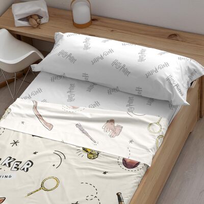 Ensemble de draps 100 % coton pour enfant Quidditch