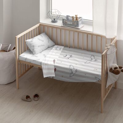 Ensemble de draps pour lit de bébé 100 % coton Hedwig Flying
