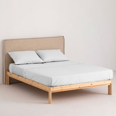 Ensemble de draps en percale 200 fils Blanco Quimico