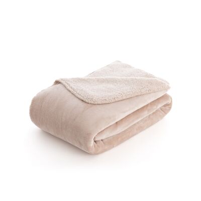Sedalina extra-soft blanket - Sherpa Light Pink - 150X200 cm
