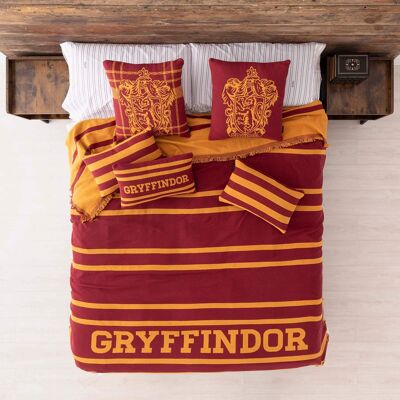Gryffindor-Haus-Jacquard-Decke
