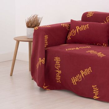 Couverture à carreaux extra douce Harry Potter Gryffondor 3