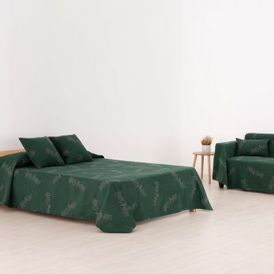 Manta Plaid extrasuave Slytherin Harry Potter