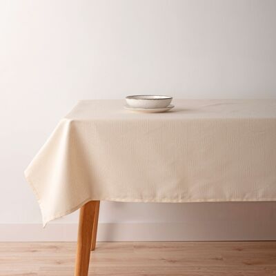 Bacoli jacquard tablecloth 31990C ecru