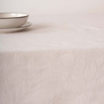 Nappe jacquard Bacoli 32010D2 Blanc 4