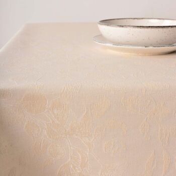 Nappe jacquard Bacoli 32010D2 écru 10