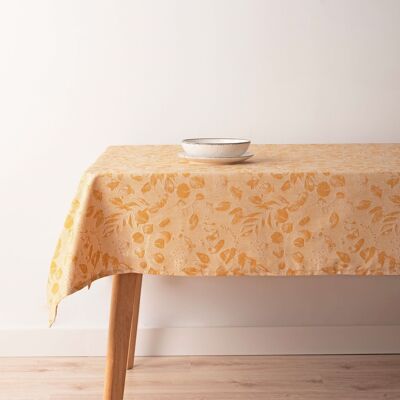 Bacoli jacquard tablecloth 32010D2 Gold