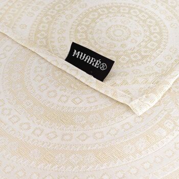 Nappe Jacquard R17676 Lurex Or Naturel 18