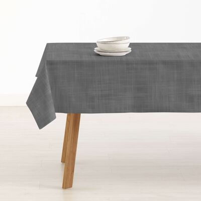 Dark Gray fabric touch tablecloth