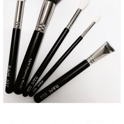 5pc Everyday Necessity Basic Makeup Brush set