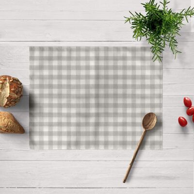 Squares individual tablecloth 150-10 - 45x35 cm (2 pcs.) 