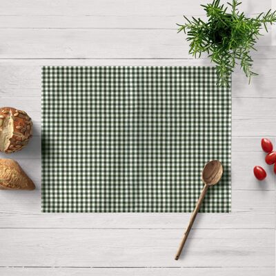Squares individual tablecloth 50-02 - 45x35 cm (2 pcs.) 