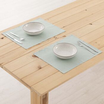 Set de table 100% Lin Aqua 45x35 cm (2 pcs.)   2