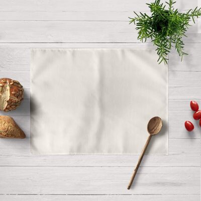 Plain placemat 102 100% cotton 45x35 cm (2 pcs.) 