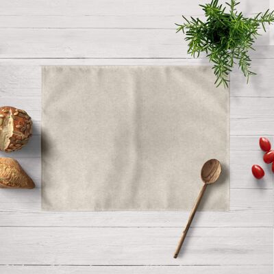 Plain Linen Placemat 101 - 45x35 cm (2 pcs.) 