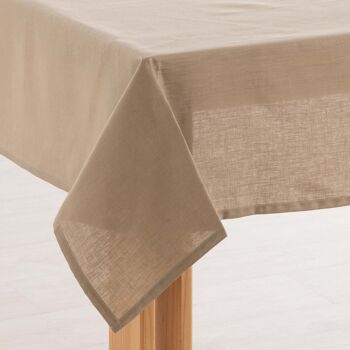 Nappe 100% Lin Taupe 3