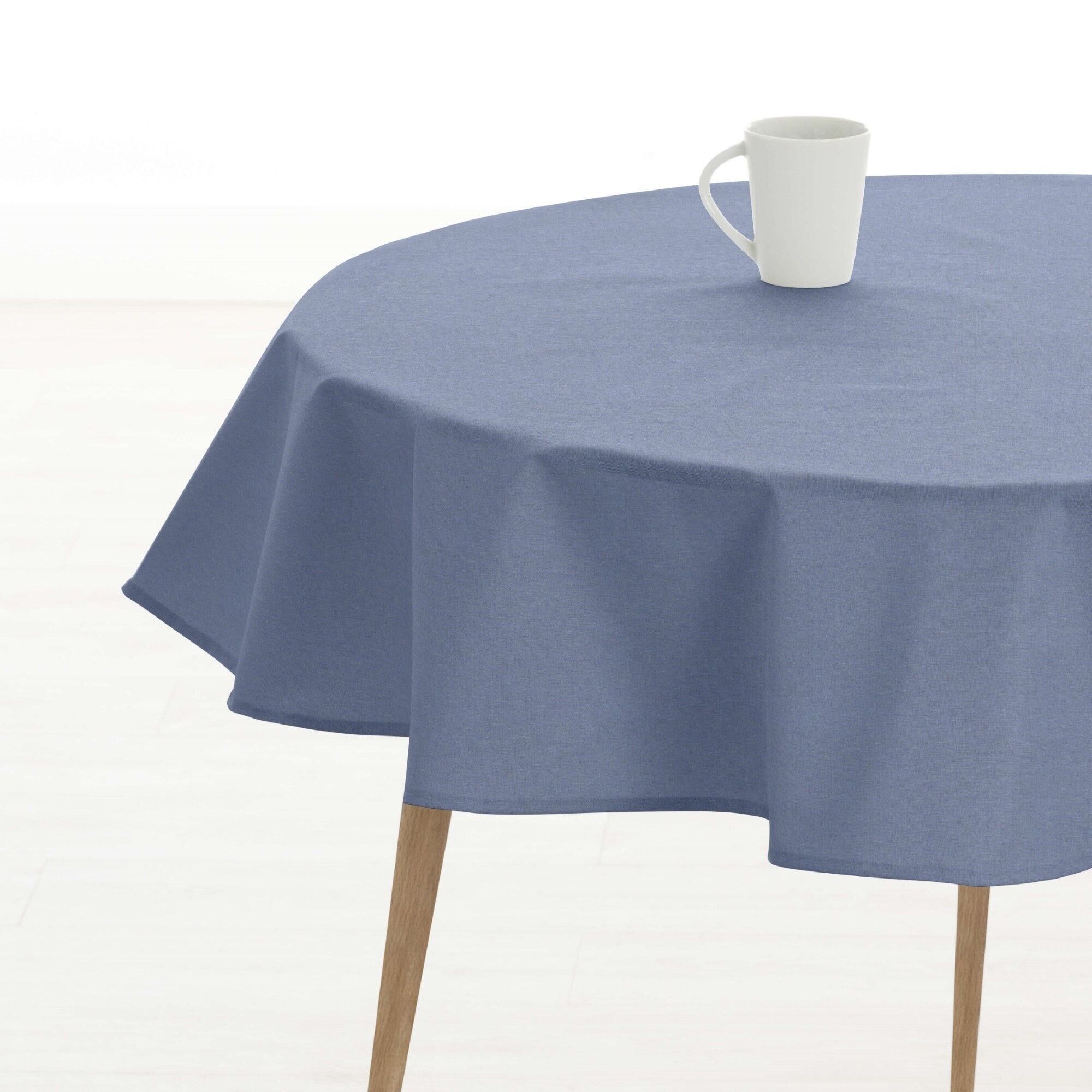 Tovaglia rotonda in resina antimacchia Rodas 107