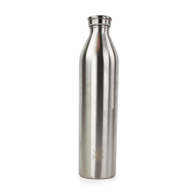 1 liter insulated bottle - Stainless steel color