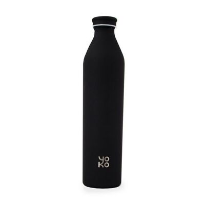 Bouteille Isotherme de 1 Litre - Coloris noir mat