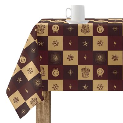 Gryffindor Christmas stain-resistant resin tablecloth