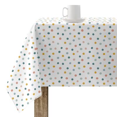 Kibo stain-resistant resin tablecloth