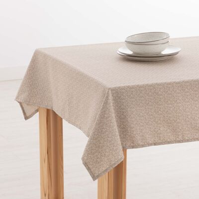 Linen stain-resistant resin tablecloth 0120-277