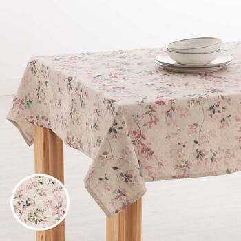 Nappe en résine antitache en lin 0120-278 2