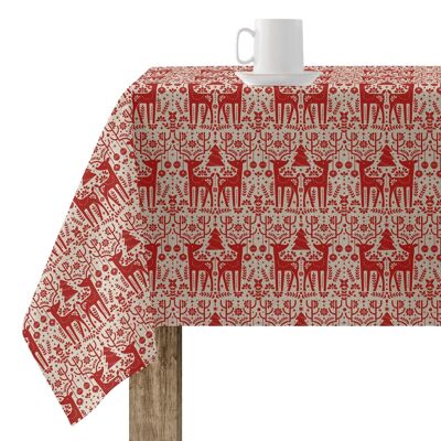 Resin stain-resistant tablecloth Merry Christmas 21
