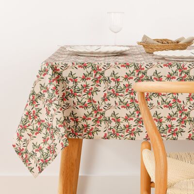 Resin stain-resistant tablecloth Christmas Leaves