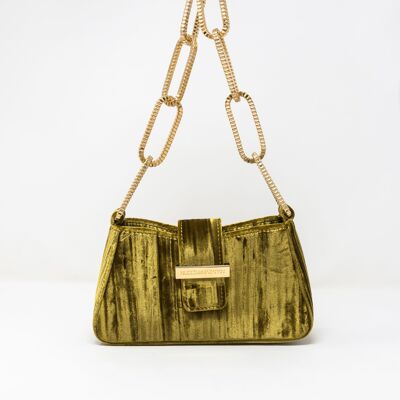 VELVET SHOULDER BAG