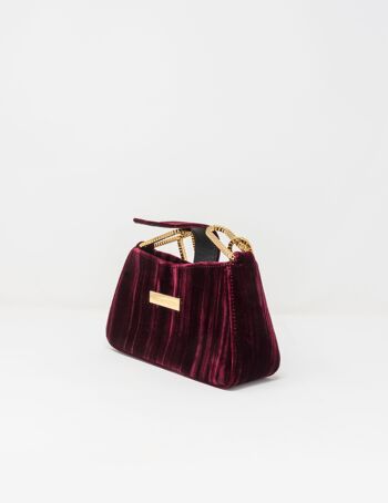 SAC BANDOULIÈRE EN VELOURS 2