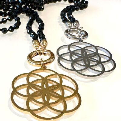 Necklace pendant "SEED OF LIFE" + chain