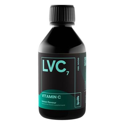 LVC7 Vitamina C liposomal 500 mg - sabor limón