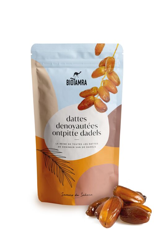 Bio * - Deglet Nour dates with seeds Doypack 250g