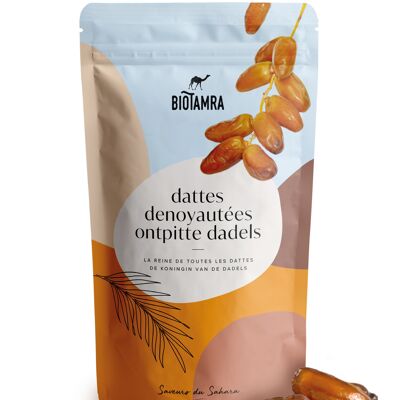 Organic * - Deglet Nour dates with seeds Doypack 250g