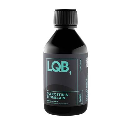 LQB1 Quercetina y bromelina liposomales