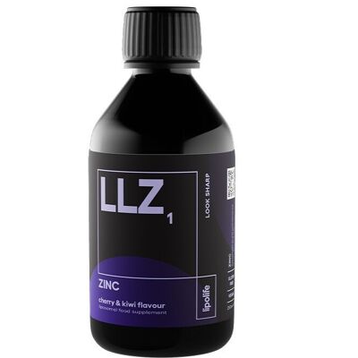 LLZ1 Liposomal Zinc - saveur cerise et kiwi