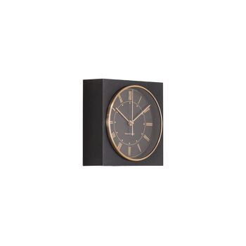 Horloge d'armoire HV - Noir - 16.5 x 6.3x16.5Cm 2