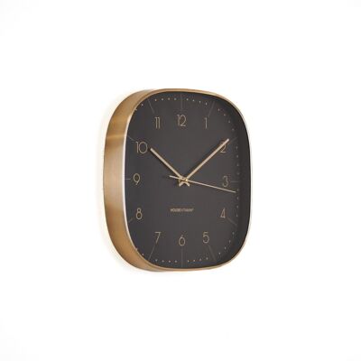 Chiffres carrés d'horloge HV - Noir -29x4.3x29cm