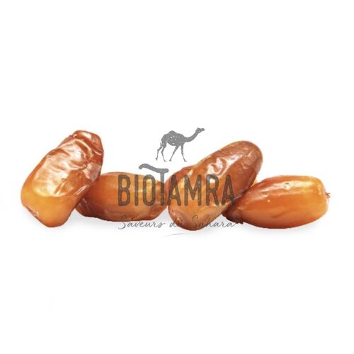 ORGANIC * - Fresh Deglet Nour dates from Algeria, 250g without twigs. Cat.Extra