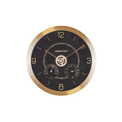 HV Clock Subdials - Black - 30x4.2x30cm