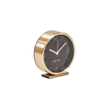 Horloge d'armoire HV Or/Noir - 11,3x4x12cm 2