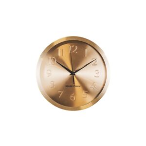 Horloge HV Métal Doré - 25x4,2x25cm