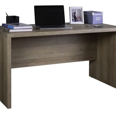 COMPOSAD | Desk from the Schema Line, Small Desk for PC, suitable for Study and Bedroom, (WxHxD) 140x74,20x69 cm, Oak Colour, For Office, Study, Made in Italy