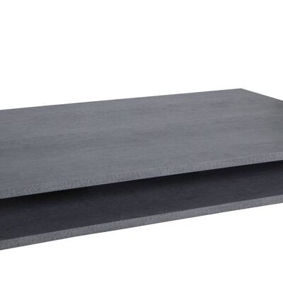 COMPOSADE | Paire de 2 étagères d'armoire de la ligne MIPIACE, étagères intérieures pour armoires, étagères intérieures d'armoire, (LxHxP) 95,2x1,6x58,5 cm, couleur gris ciment, fabriquées en Italie