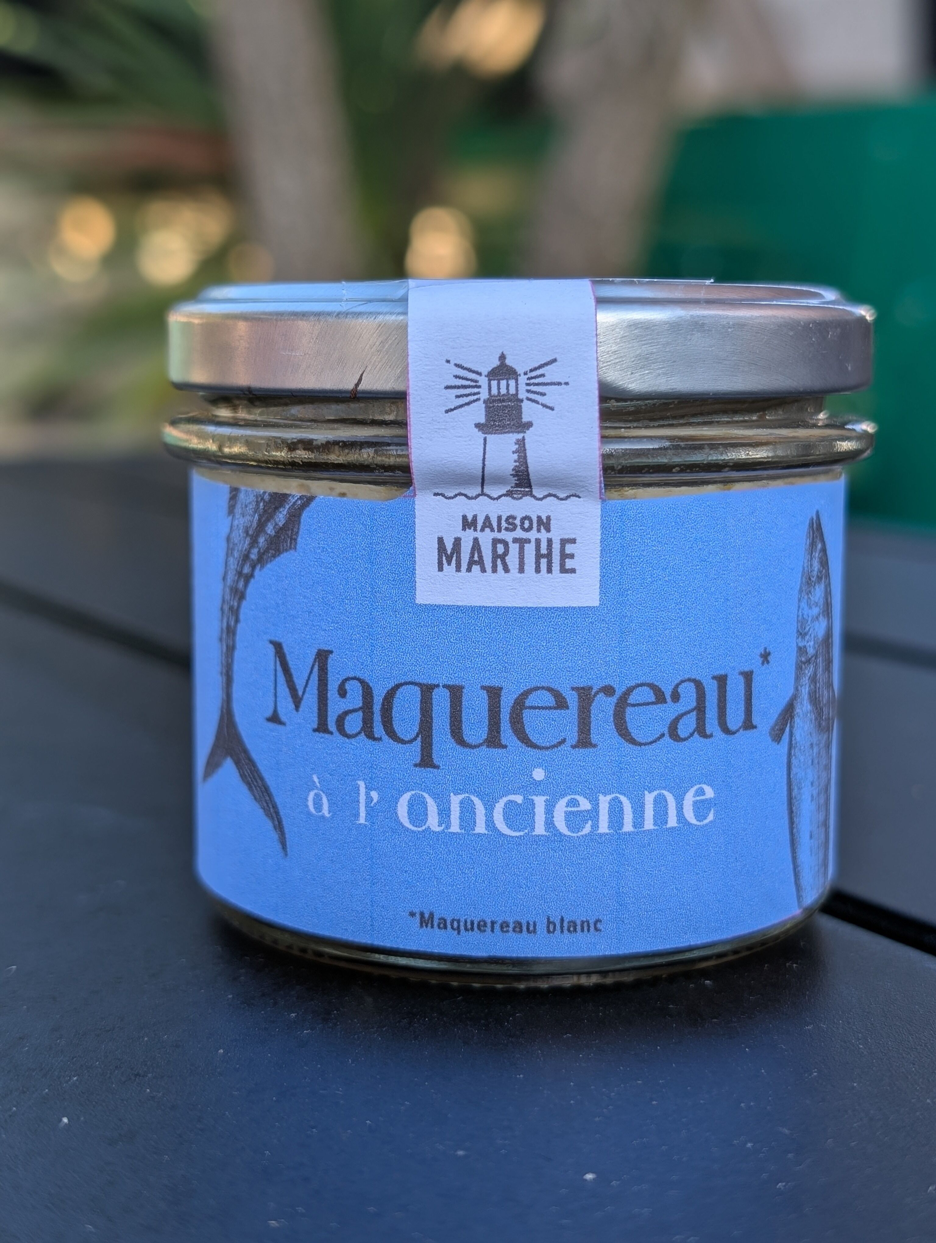 Maquereau blanc à la moutarde - 90gr