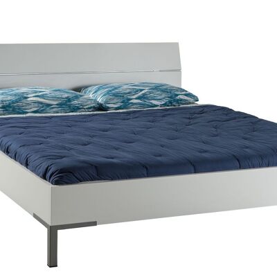 COMPOSAD | Bett aus der PRIVILEGIO-Linie, Kingsize-Bett, modernes Bett, (BxHxT) 186x91,80x211,90 cm, weiß lackiert, hergestellt in Italien