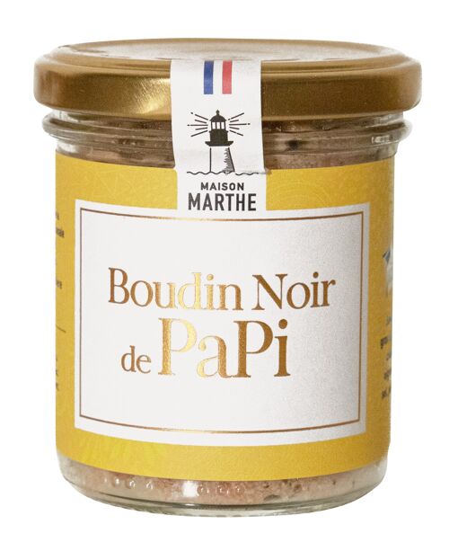 Boudin noir de papi 130g